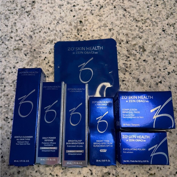 Zo Skin Health Other - ZO Skin Health Blue Skincare Set — Brightening & Daily Defense (Blue)